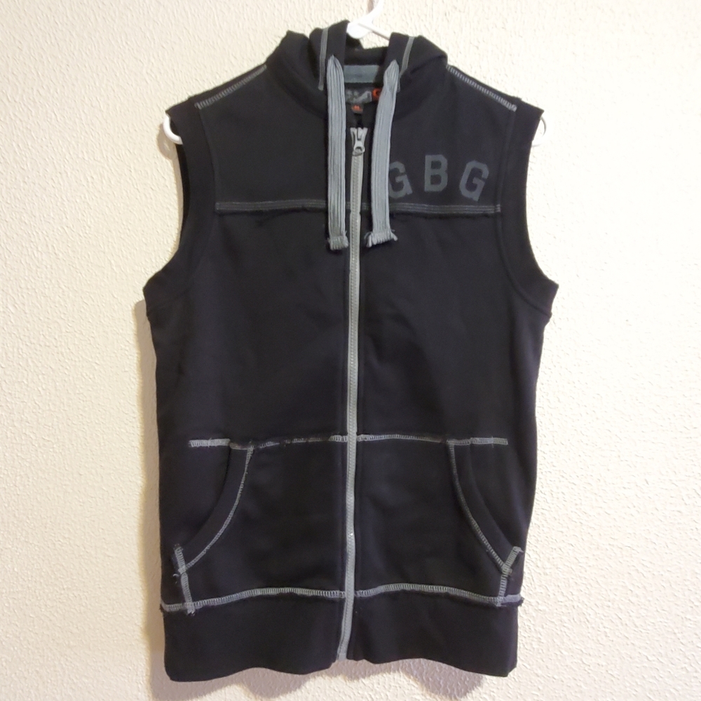 G by Guess sleeveless hoodie